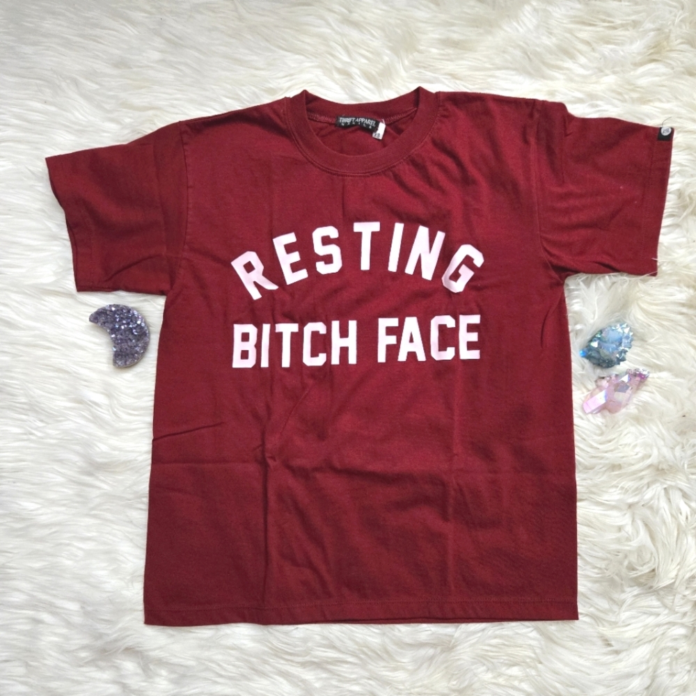 Thrift Apparel MANILA • RBF / Resting B*tch Face Graphic Tee